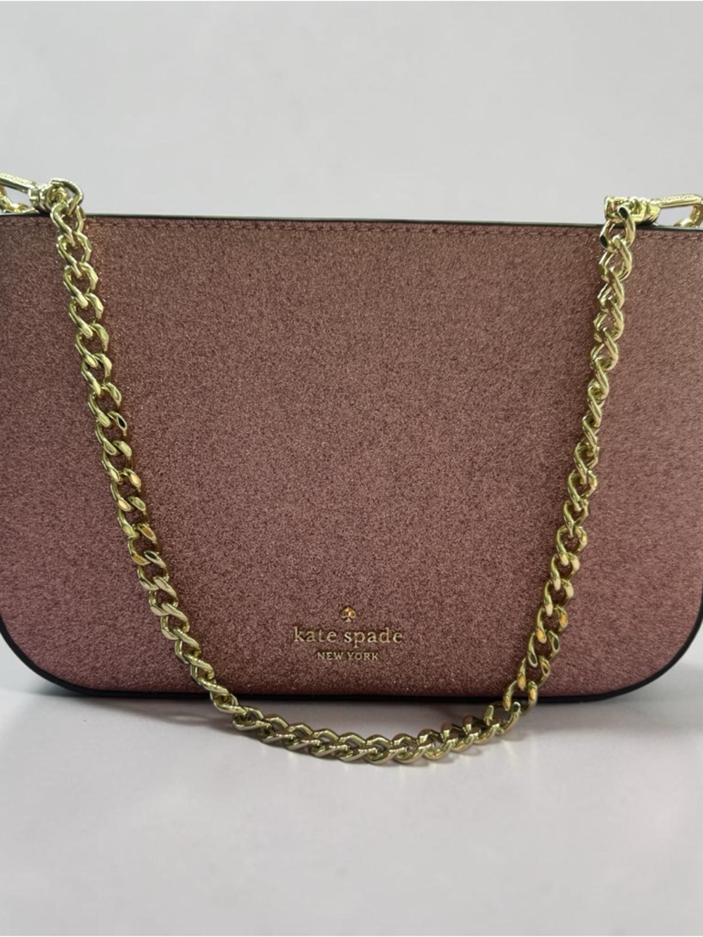 kate spade Rose Gold Chain Crossbody Bag